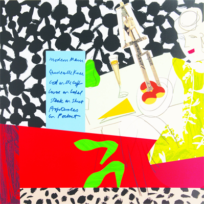 Bruce Mclean Bruce McLean painting