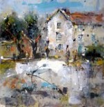 Andrew Hood, painting of Clifton