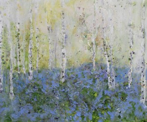 Painting by Sally Stafford Spring Light Shining
